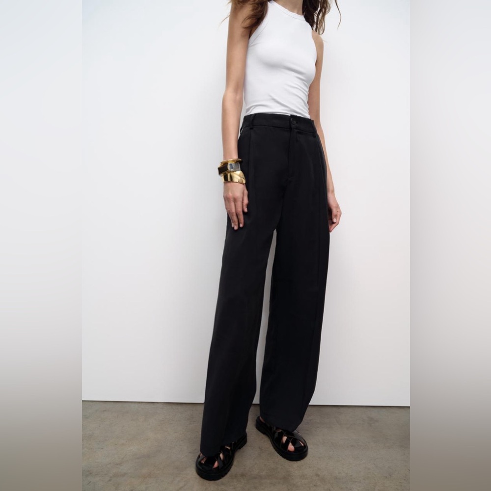 Zara black work pants